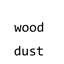 Wood Dust logo