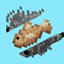 Silverfish Drop Fish logo