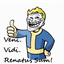 Veni. Vidi. Renatus Sum. logo
