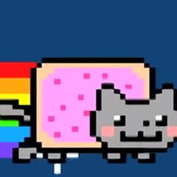 Nyan Kitty Cat  logo