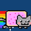 Nyan Kitty Cat  logo