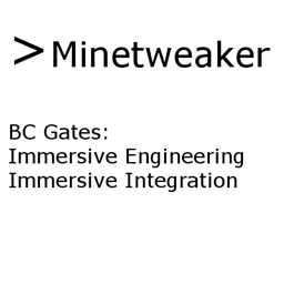 BC Gates using Immersive Engineering and Integration logo