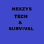 Nexzys tech and survival logo