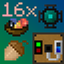 Extra Modded 16x Textures logo