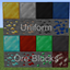 Uniform Ore Blocks logo