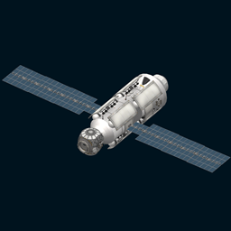 International Space Station Replica logo