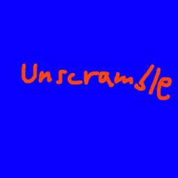 Unscramble - 1st April joke