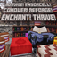 Survive! Ensorcell! Conquer! Reforge! Enchant! Thrive! logo