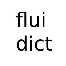 FluiDict logo