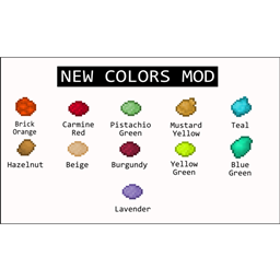 New Colors Mod