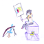 Lucky Block Race for POUPLARMMOS logo