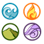 Aqua-Terra-Ignis-Caeli logo
