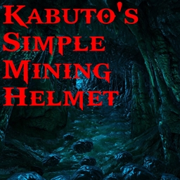 Kabuto's simple mining helmet logo