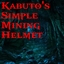 Kabuto's simple mining helmet logo