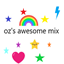 oz's awesome mix logo
