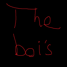 The Boi's Modpack DOS logo