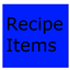 Recipe Items logo