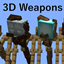 Three-Dimensional Weapons for Mine and Slash logo