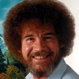 The Bob Ross Pride Pack logo