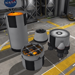 Size 4 rocket parts - Perfect for Apollo Saturn ! logo
