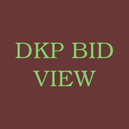 DKP Bid View logo