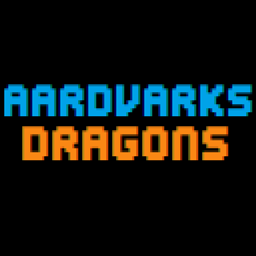 Aardvark's Dragons (Bedrock) logo