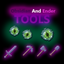 Obsidian and ender tools logo