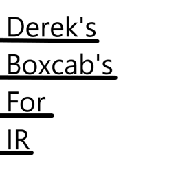 Derek's boxcab's for Immersive Railroading logo