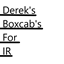 Derek's boxcab's for Immersive Railroading logo