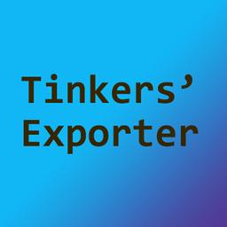 Tinkers' Exporter project image