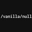 /vanilla/null logo