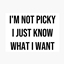 Just What I Want logo