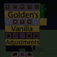 Golden's Vanilla Adjustments logo