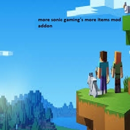more sonic gaming's even more items mod  logo