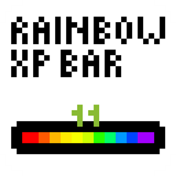 Rainbow XP bar and ping