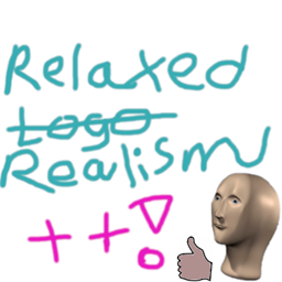 Relaxed Realism ++ logo