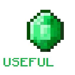 Useful Emeralds Mod 1.8 (Discontinued logo