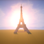 Minecraft - Global Monuments - Eiffel Tower logo