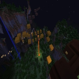 Mountain parkour logo