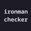 IronmanChecker logo