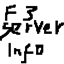 F3ServerInfo logo