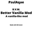 Better Vanilla Mod/B.V.M. logo