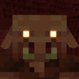 Glowing Eyes for Nether Pigs