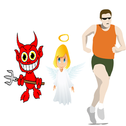 Angel & Speedrunner vs Devil