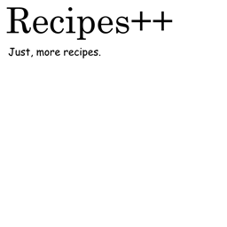 Recipes++
