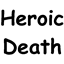 Heroic Death logo