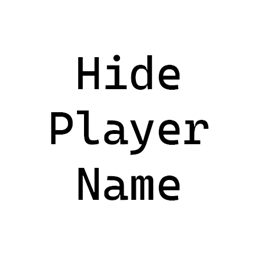 Hide Player Name logo