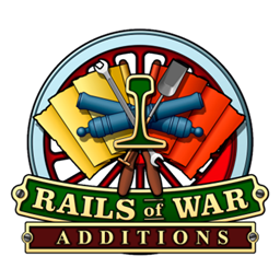 Rails of War Additions logo