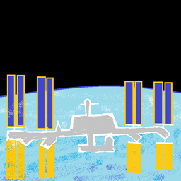 ISS Down Below logo