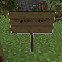 Sign Searcher - Minecraft Mods - CurseForge